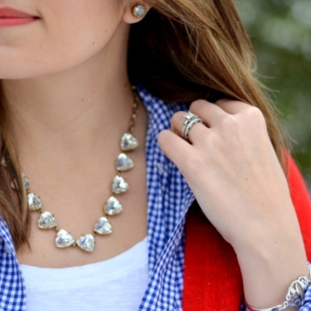 Stella & Dot Somervell gold necklace